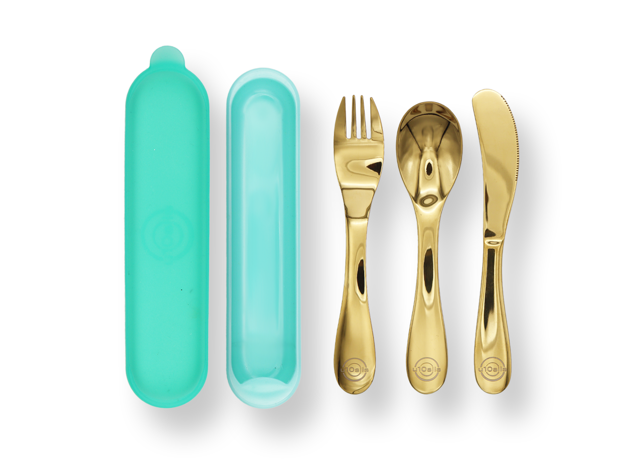 Zero waste cutlery with stylish case